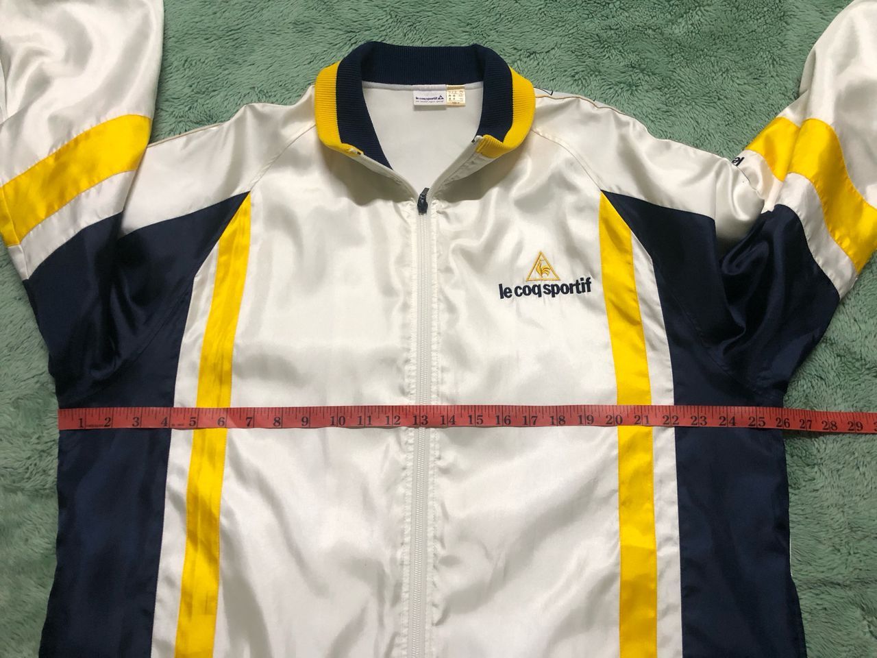 Le Coq Sportif VINTAGE 90s LE COQ SPORTIF SIDE TAPE WINDBREAKER JACKET Size US XL / EU 56 / 4 - 14 Thumbnail
