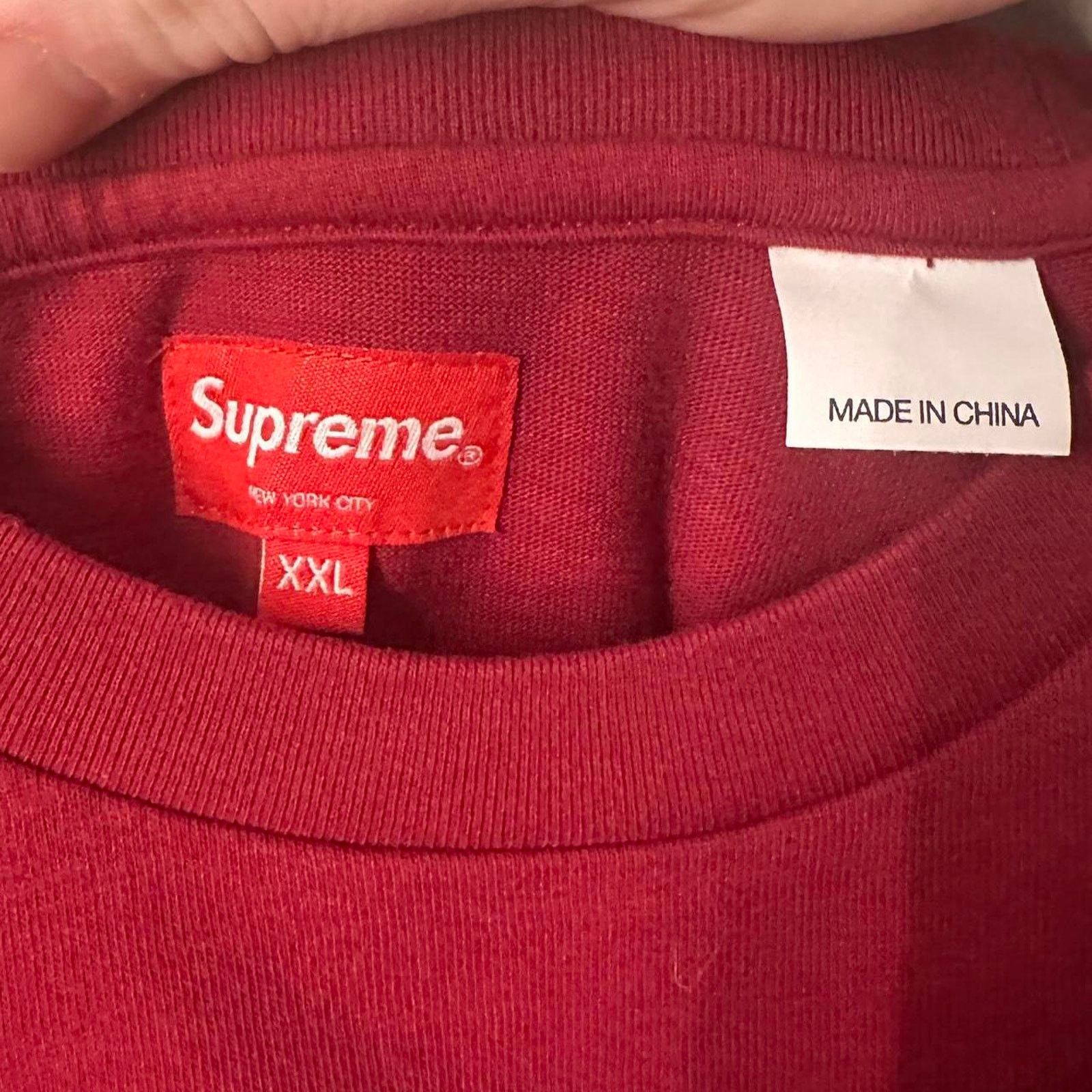 Supreme Xxl supreme contrast applique ss Size US XXL / EU 58 / 5 - 4 Thumbnail