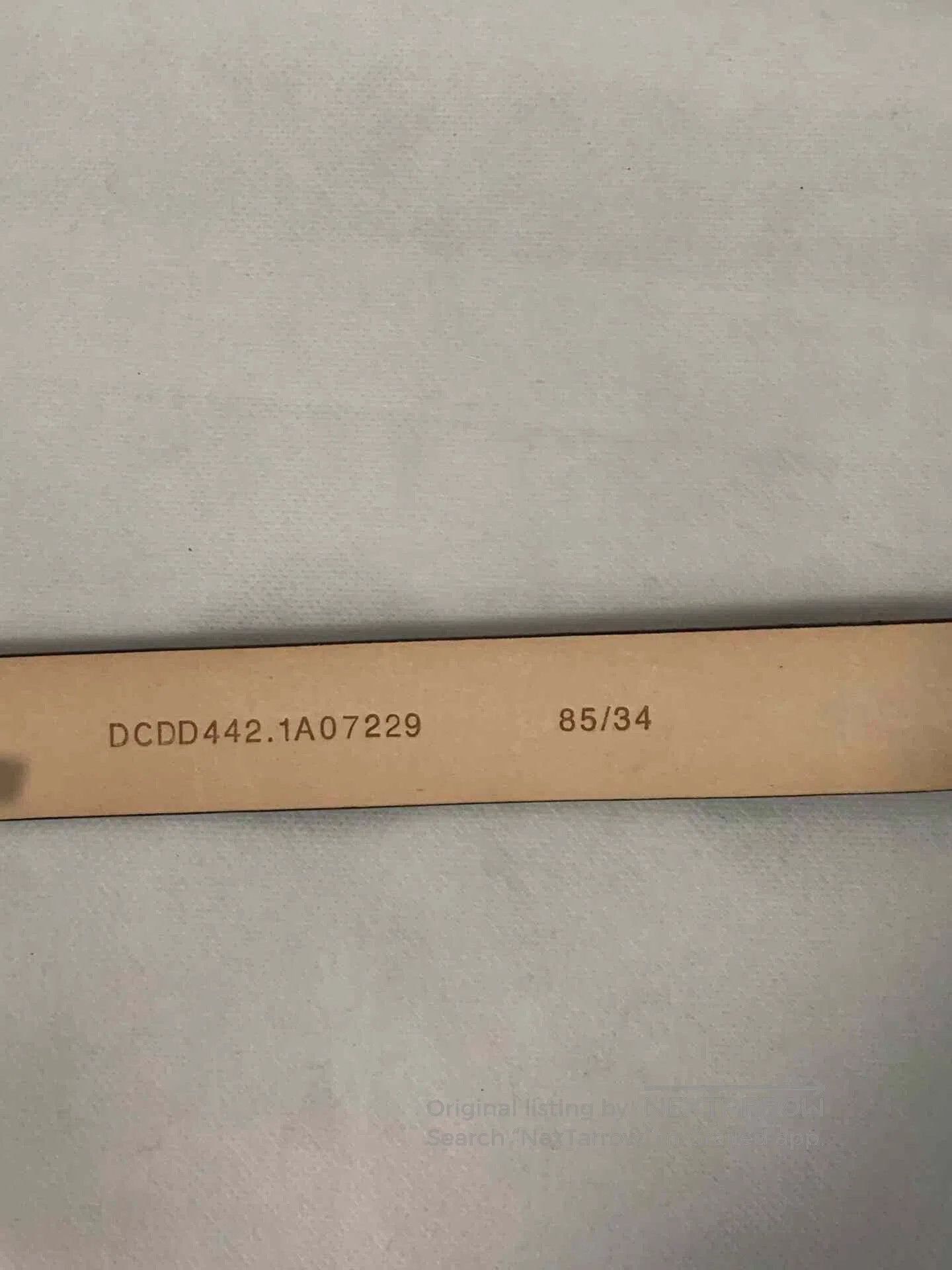 Versace Versace Unisex Belt Medusa Logo Rivet. Size ONE SIZE - 7 Thumbnail