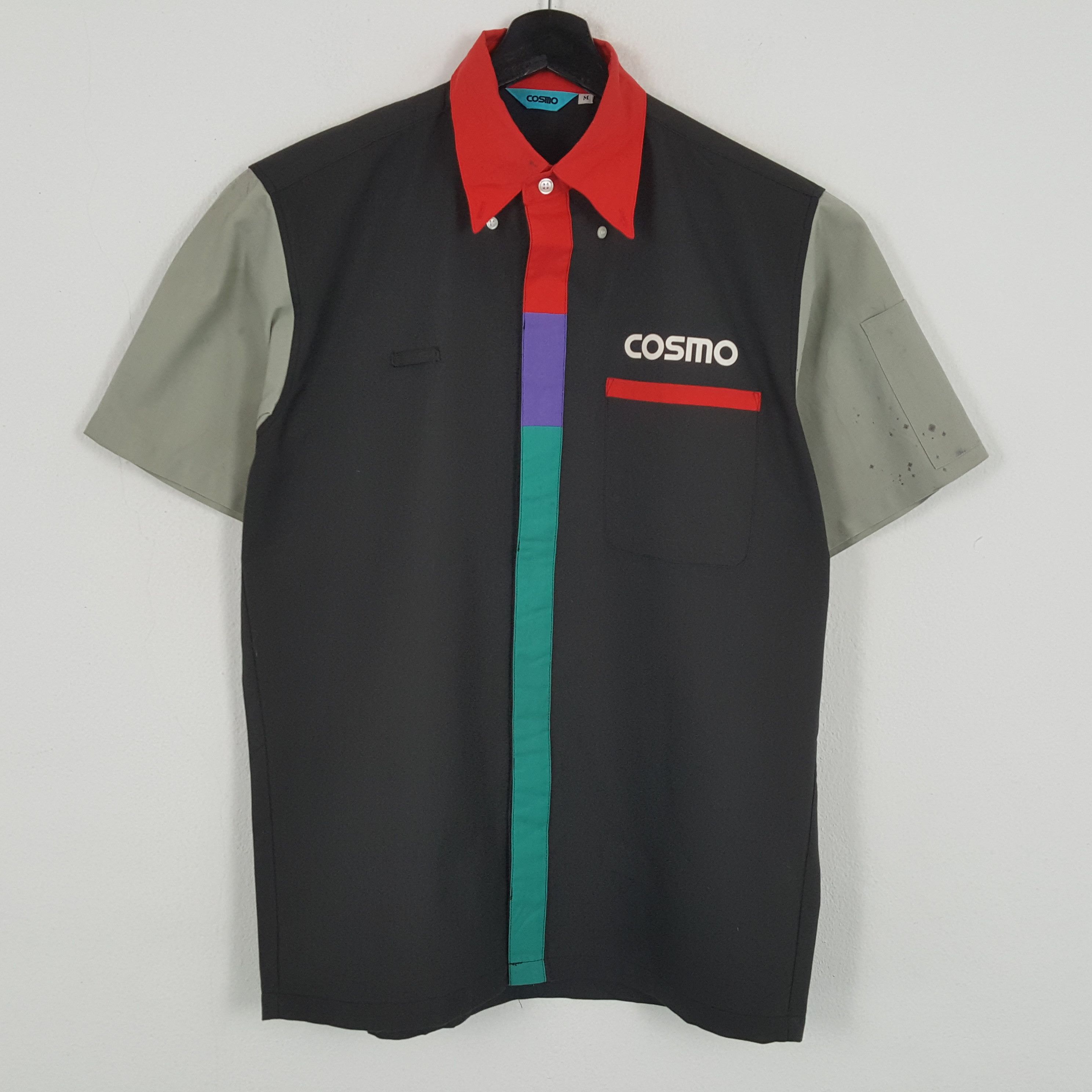 Japanese Brand × Vintage COSMO Workwear Working Shirt Jacket Size US M / EU 48-50 / 2 - 1 Thumbnail