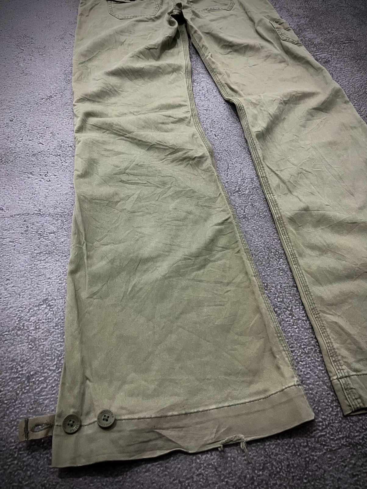 Hollister 2000s Hollister Flare Cargo Pants Goa LGB Ifsixwasnine Style Size US 30 / EU 46 - 8 Thumbnail
