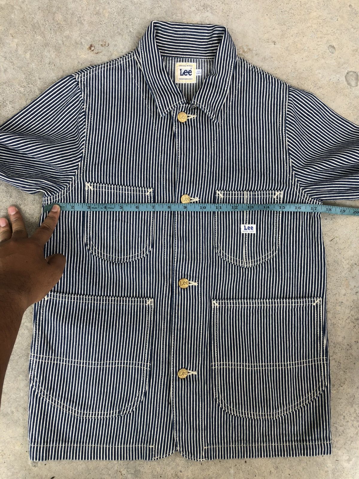 Lee Vintage Lee Chore Jacket Hickory Wabash Size US S / EU 44-46 / 1 - 24 Thumbnail