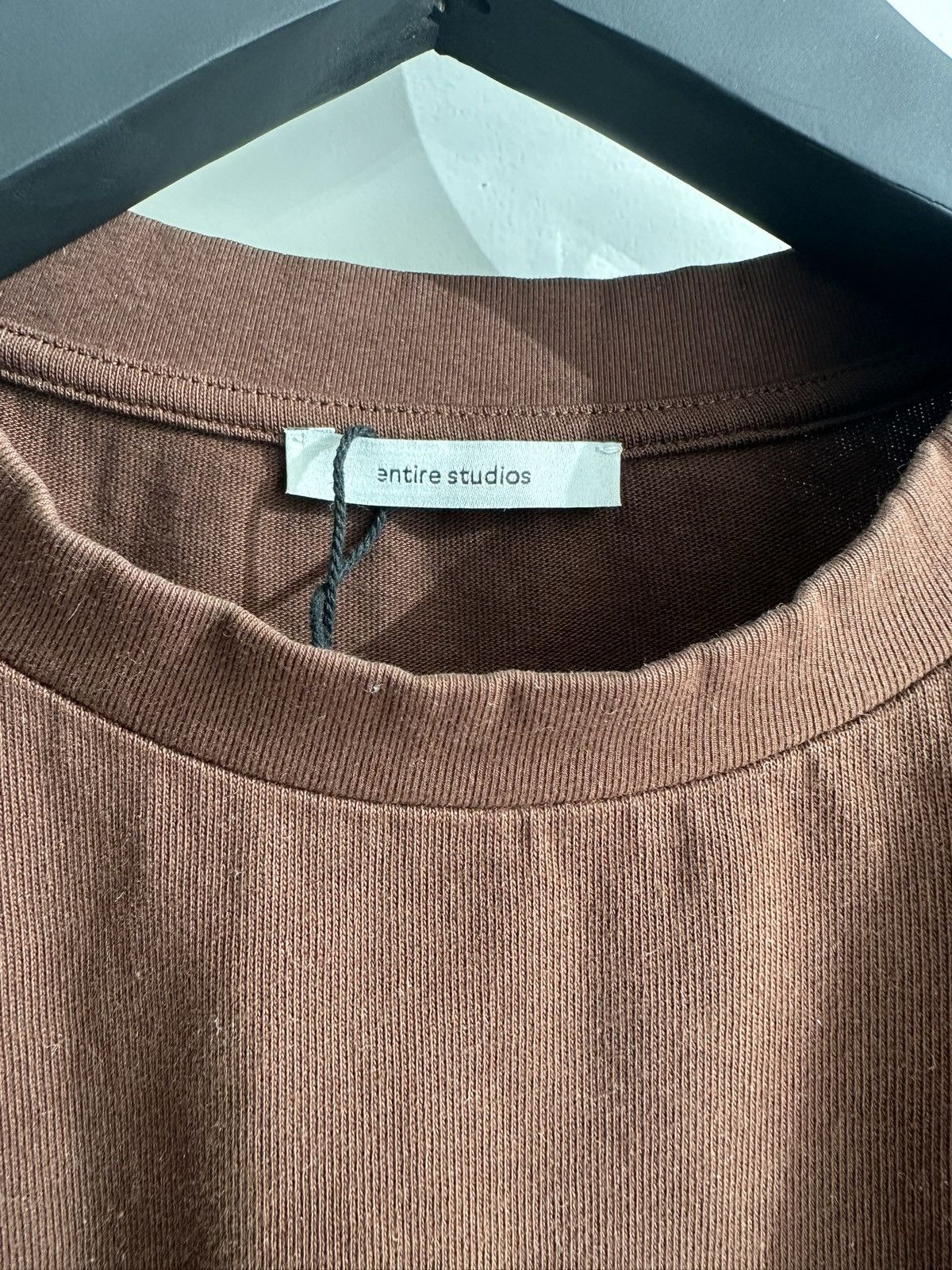Entire Studios NWT Heavyweight Boxy Tee Brunette Size US L / EU 52-54 / 3 - 2 Thumbnail