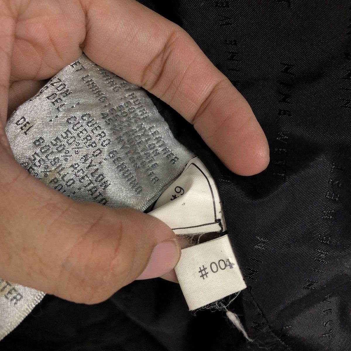 Japanese Brand 📌Rich Black Vintage Leather Jacket Nine West Issey Miyake Size US M / EU 48-50 / 2 - 25 Thumbnail