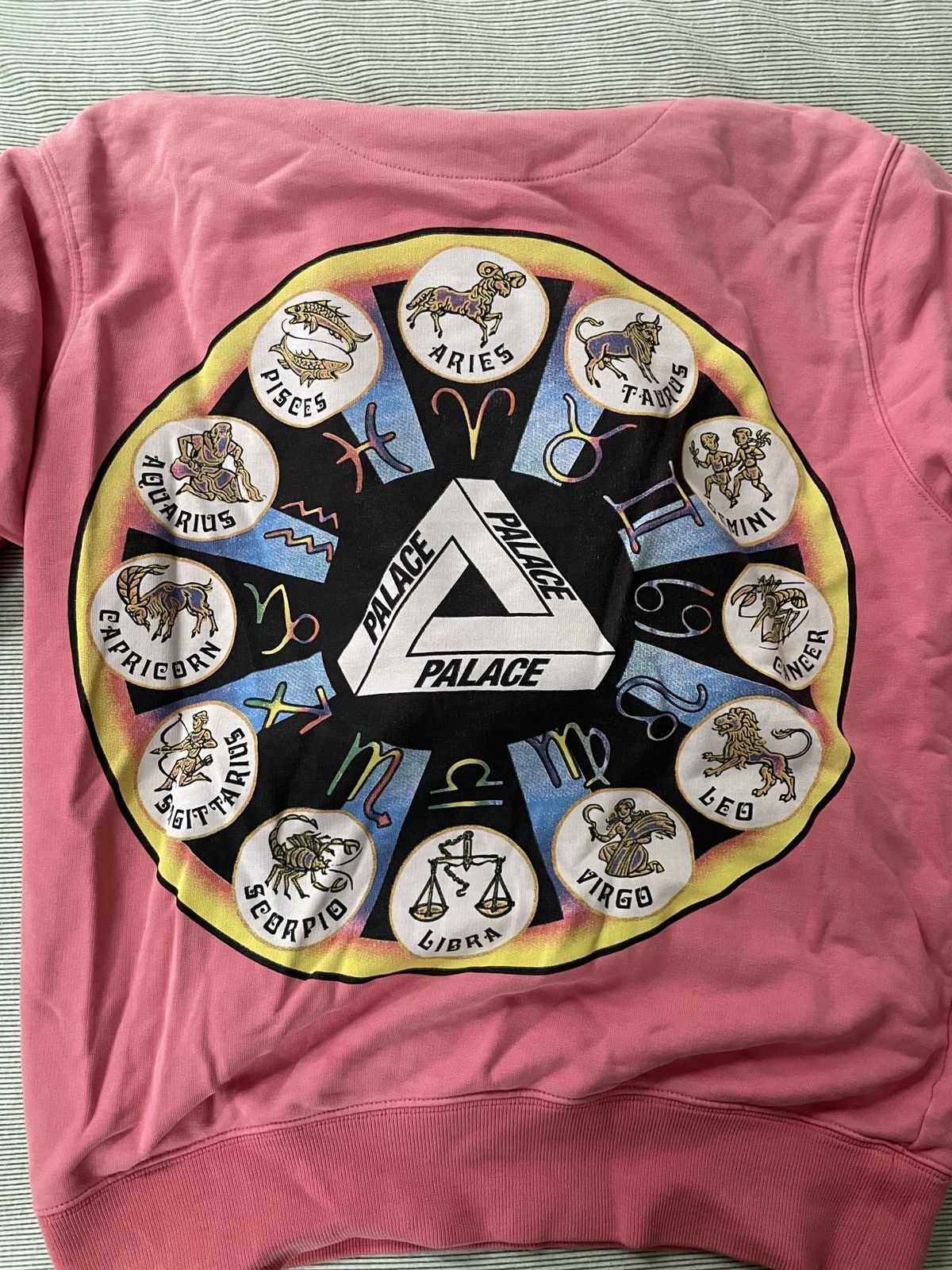 Palace Pink Zodiac Summer 2017 hoodie