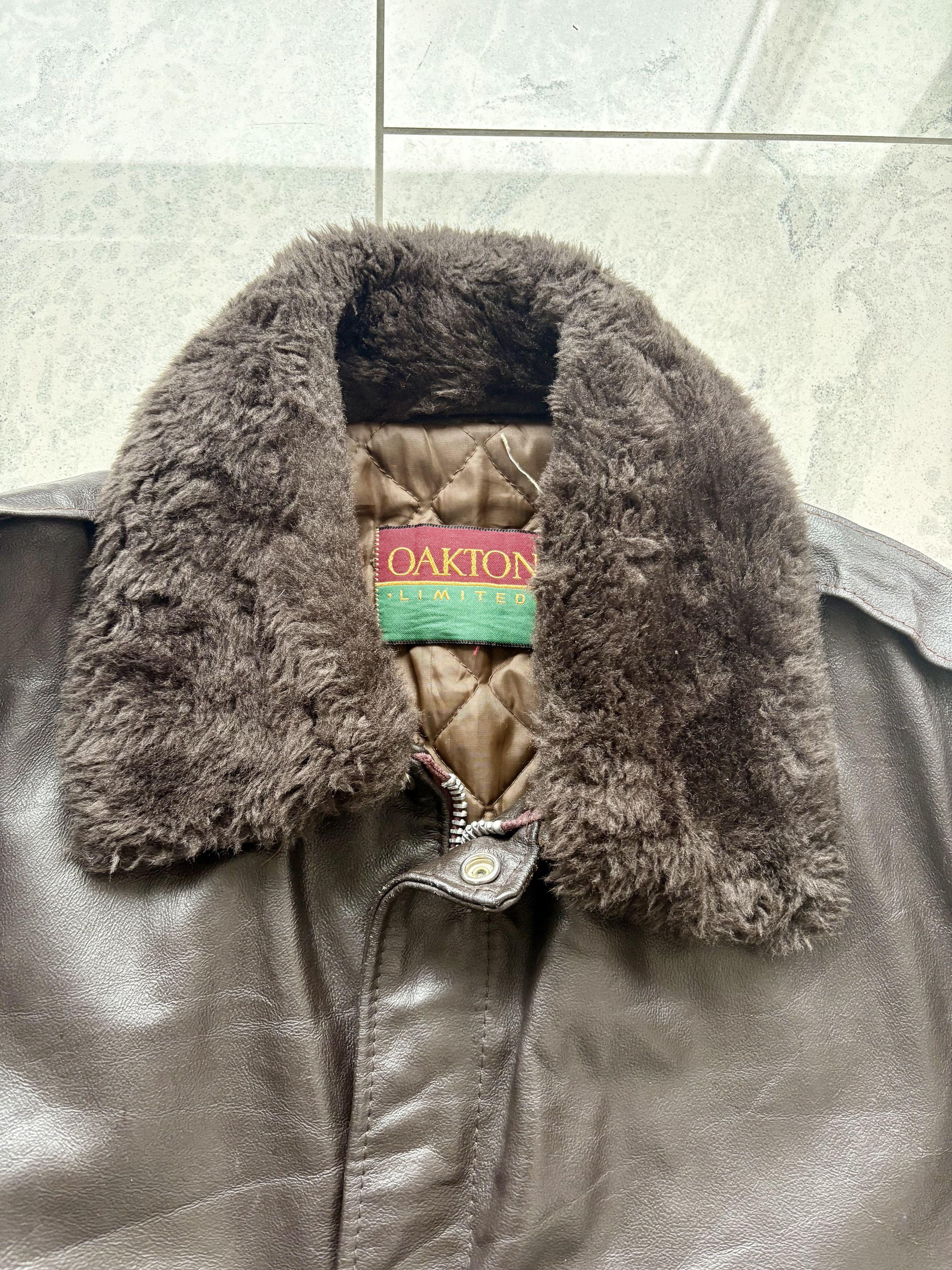 Oakton Limited Vintage Aviator Jacket Size US M / EU 48-50 / 2 - 2 Thumbnail