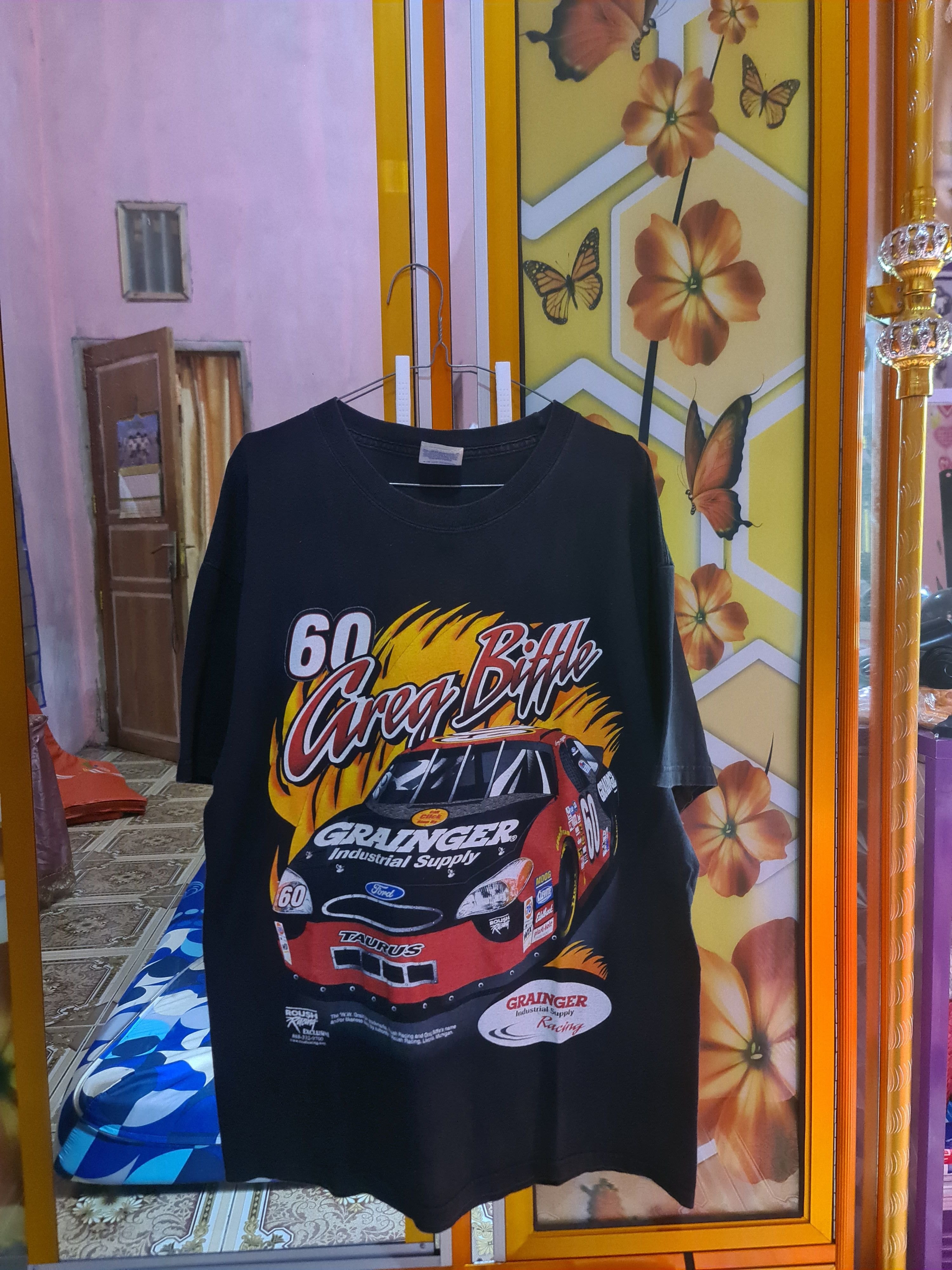 Hanes T-SHIRT NASCAR VINTAGE GREG BIFFLE GRANGER RACING Size US L / EU 52-54 / 3 - 1 Thumbnail