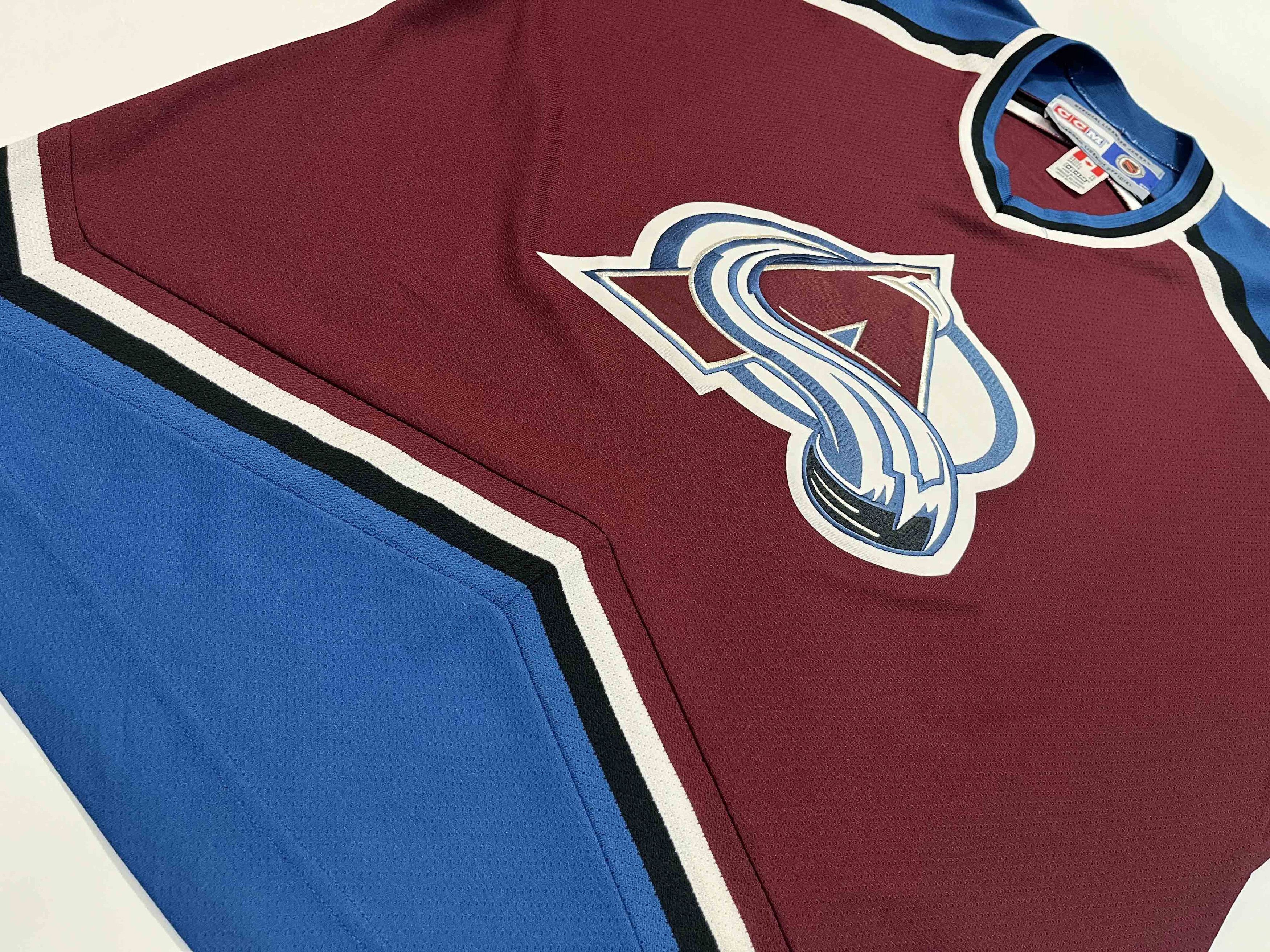 Ccm CCM Colorado Avalanche TANGUAY #18 NHL Hockey Jersey Size US XL / EU 56 / 4 - 9 Thumbnail