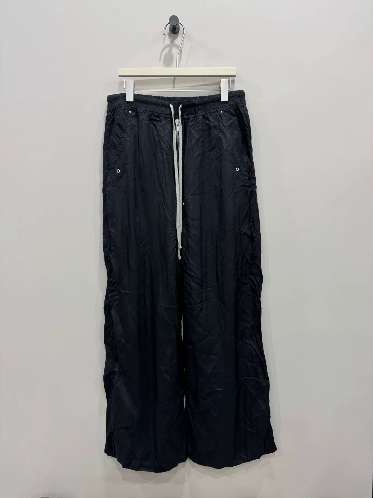 Rick Owens Rick Owens Wide-Leg Copper-Poly Pants Size 52 Size US 31 - 1 Thumbnail