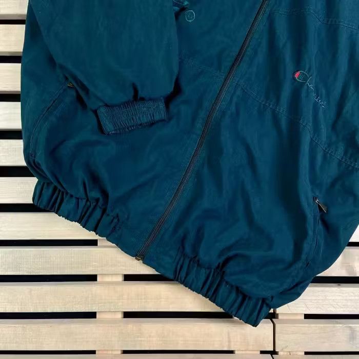 Champion × Vintage Mens Bomber Jacket Champion Vintage Big Logo Size L Size US L / EU 52-54 / 3 - 4 Thumbnail