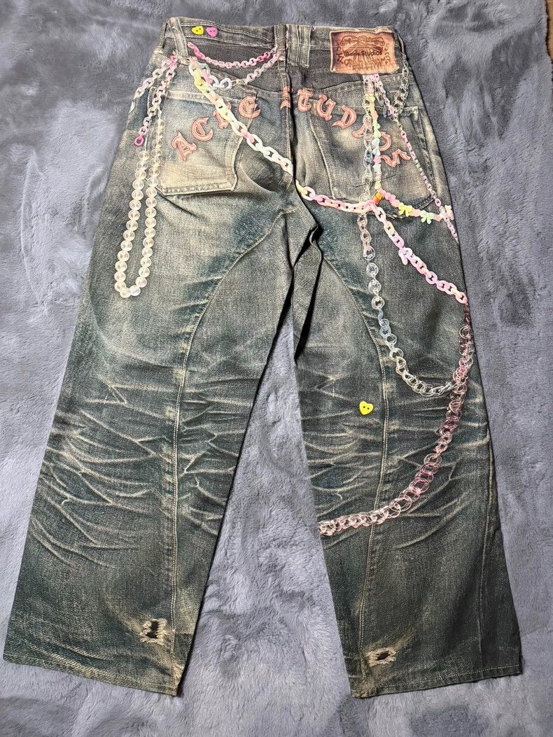 Acne Studios Acne Studios 3D printed candy jeans Size US 34 / EU 50 - 6 Thumbnail