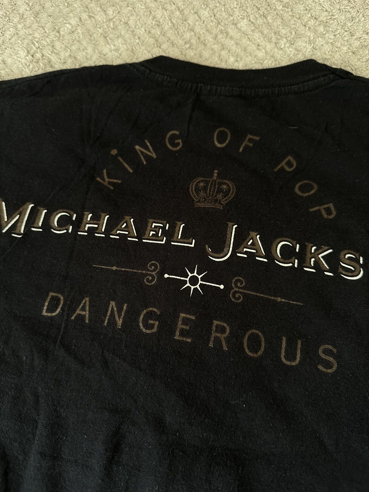 Michael Jackson × Vintage Michael Jackson 1992 Dangerous Tour Tee TRIUMPH Rare Vintage Size US L / EU 52-54 / 3 - 6 Thumbnail