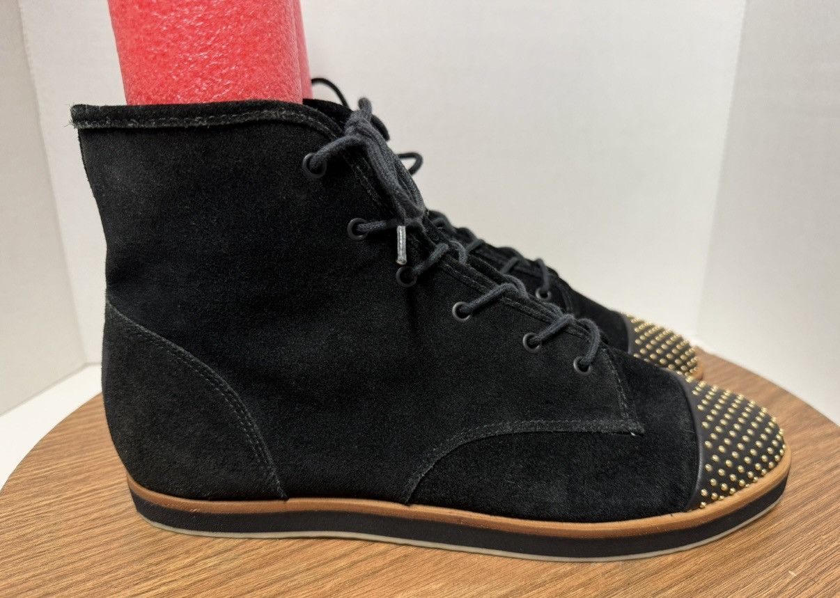 Loeffler Randall Loeffler Randall Octavia Black Suede Studded Ankle Booties Size US 9 / IT 39 - 5 Thumbnail