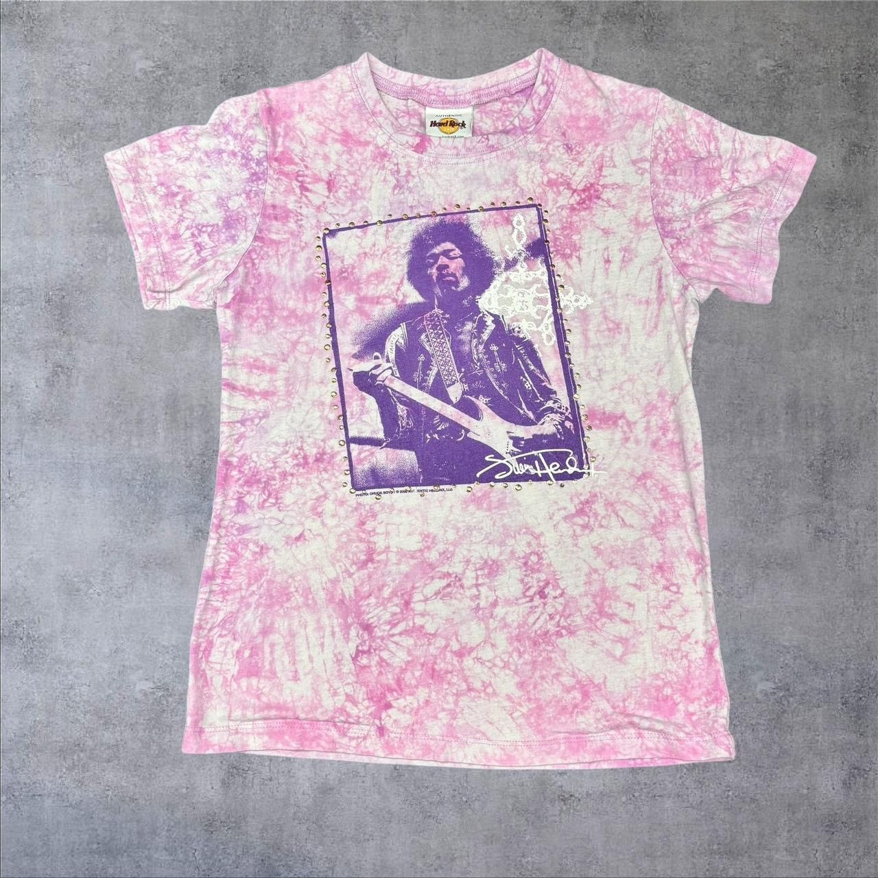Hard Rock Cafe Jimi Hendrix Tie Dye Tshirt Size S / US 4 / IT 40 - 1 Thumbnail