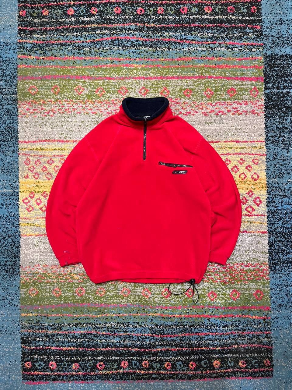 Nike × Vintage Vintage Nike Fleece Retro Sherpa Jacket Y2K S Size US S / EU 44-46 / 1 - 2 Thumbnail