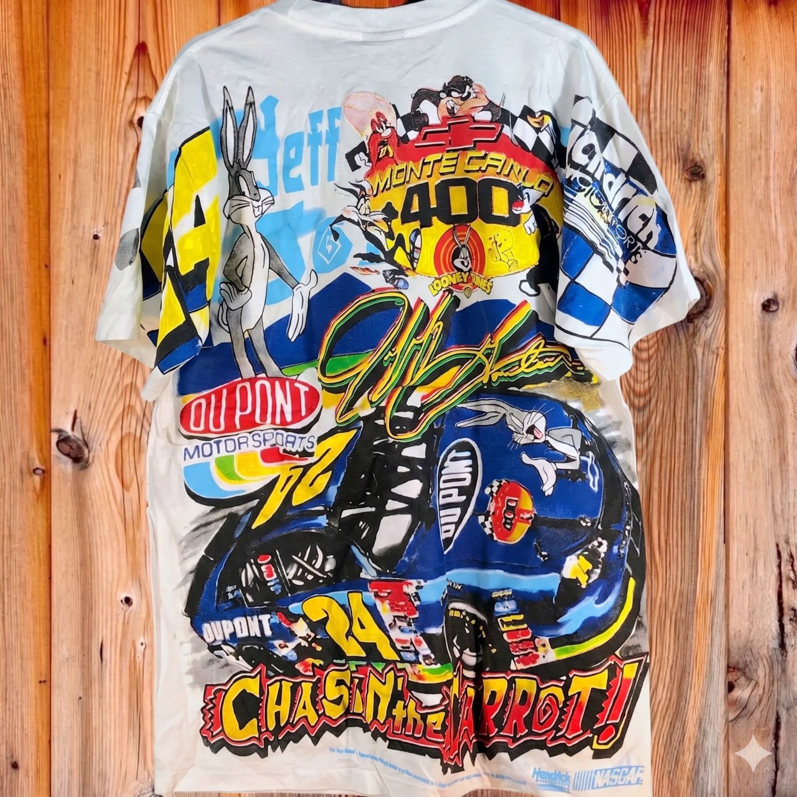 Giant Giant Nascar Bugs Bunny & Jeff Gordon - AOP Bootleg XL Size US XL / EU 56 / 4 - 2 Thumbnail