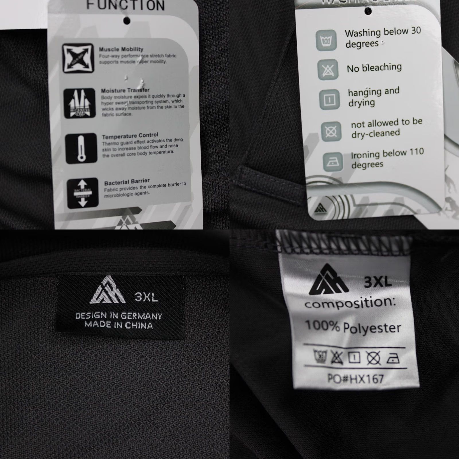 Vintage Speed Your Run Polo Shirt Mens 3XL Gray 4 Way Stretch Polyester S/S NWT Polo Shirt Size US XXL / EU 58 / 5 - 8 Thumbnail