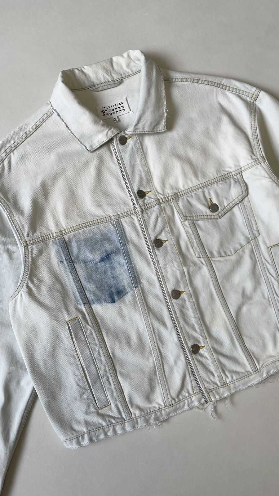 Maison Margiela S/S 19 Re Worked Denim Jacket Size US M / EU 48-50 / 2 - 6 Thumbnail