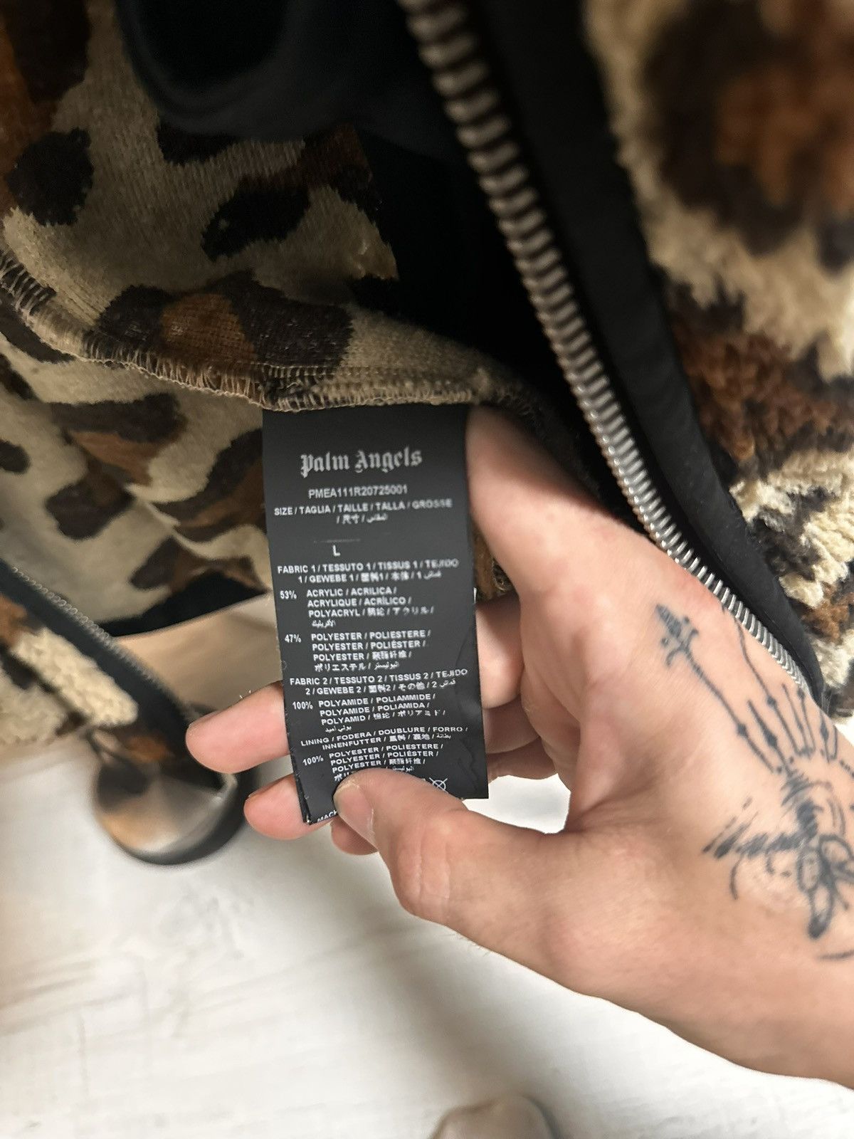 Palm Angels Palm Angles Leopard Jacket Size US XL / EU 56 / 4 - 9 Thumbnail