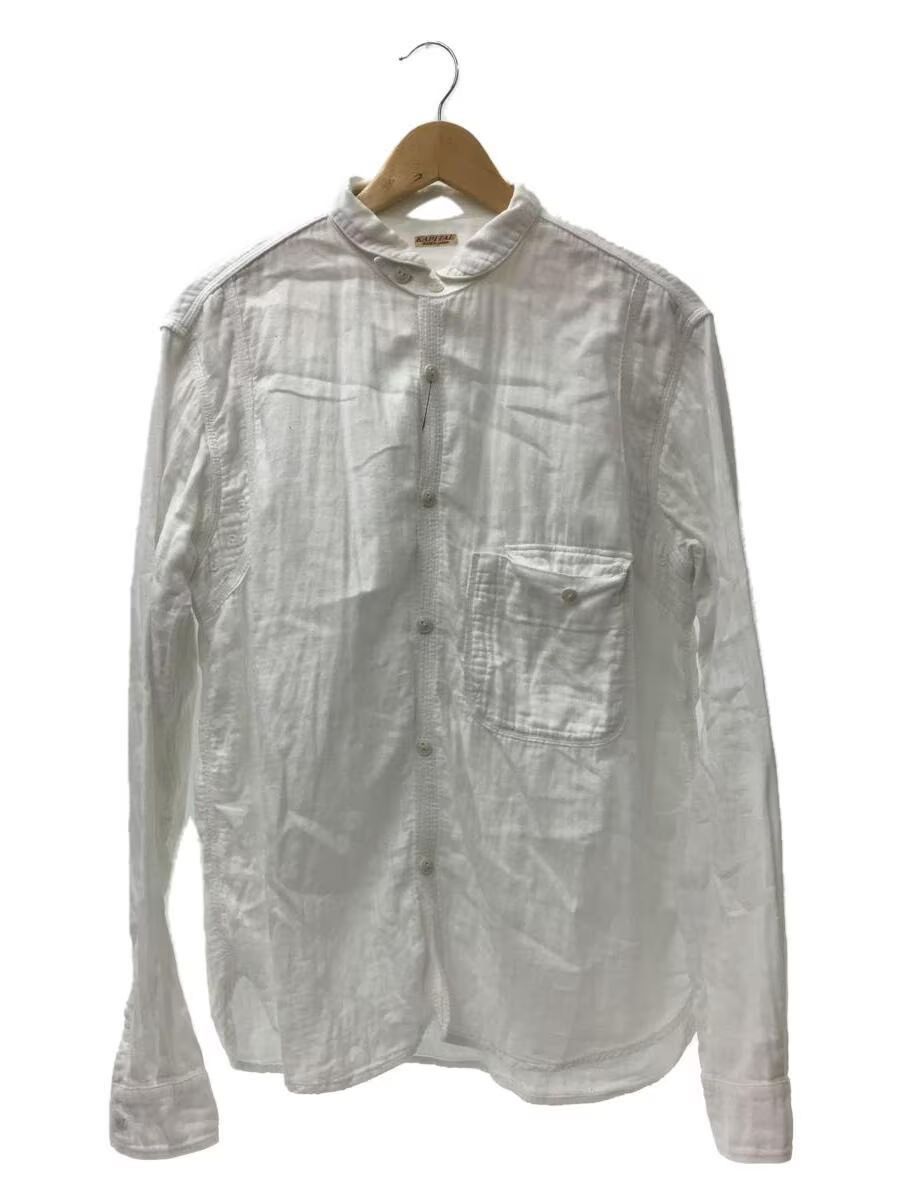Kapital Stand Collar Long Sleeve Shirt Size US XL / EU 56 / 4 - 1 Thumbnail