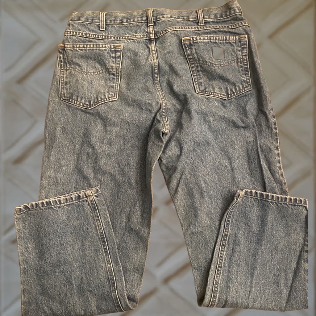 Carhartt VINTAGE Carhartt Jeans Work 5-Pocket Denim Blue 38X30 Regular Men’s Size US 38 / EU 54 - 1 Thumbnail