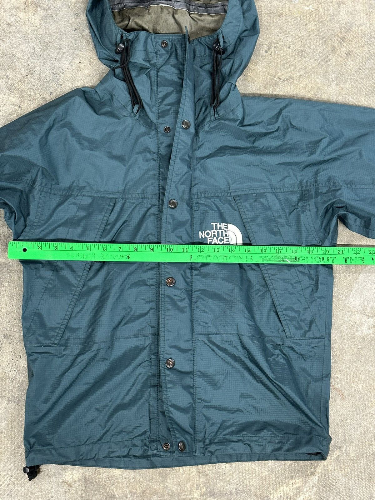 Vintage 90s The North Face Teal Gore-Tex Jacket
