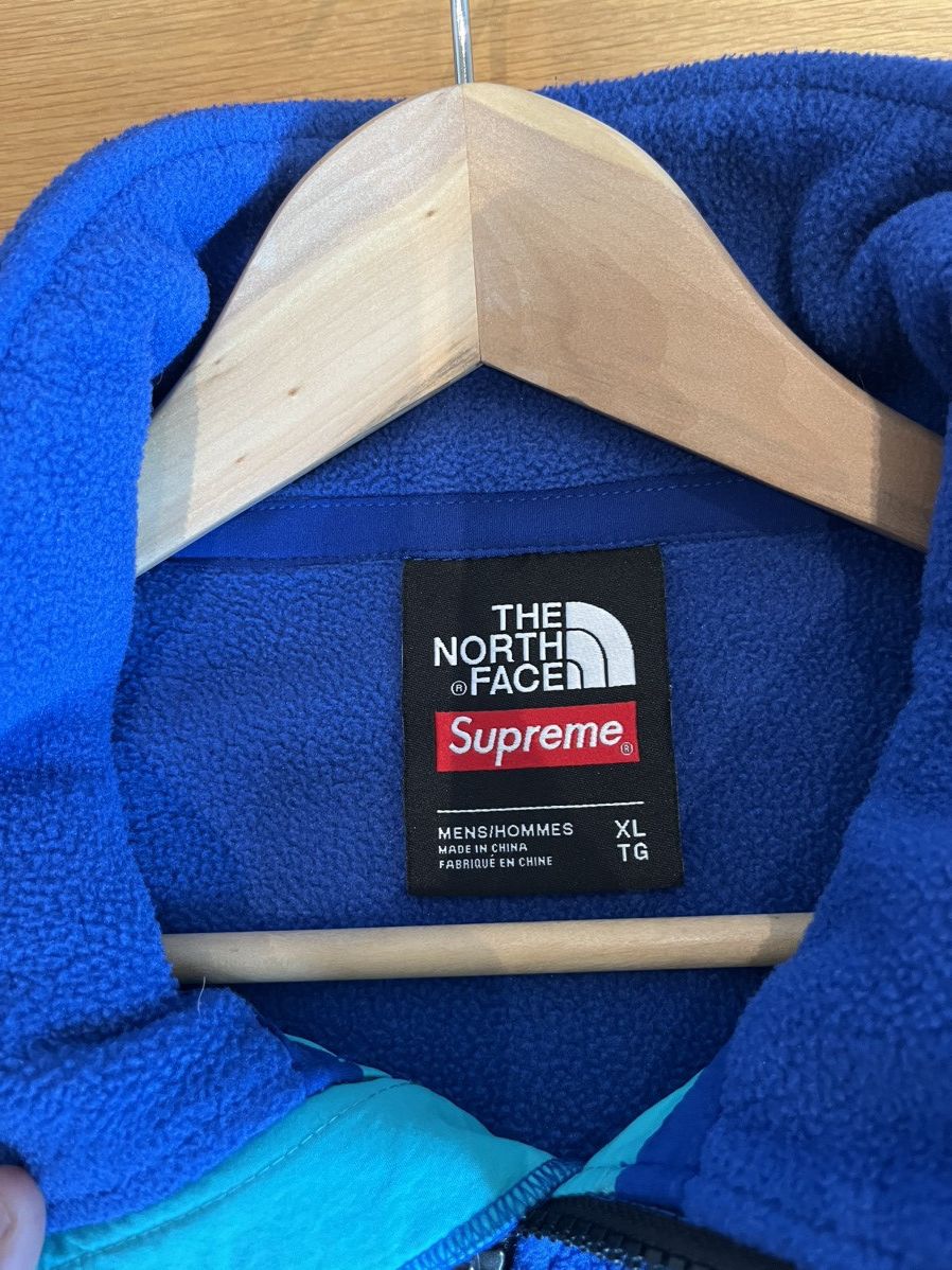 Supreme × The North Face Supreme x TNF Trans Antartica Blue Expedition Fleece Size US XL / EU 56 / 4 - 4 Thumbnail