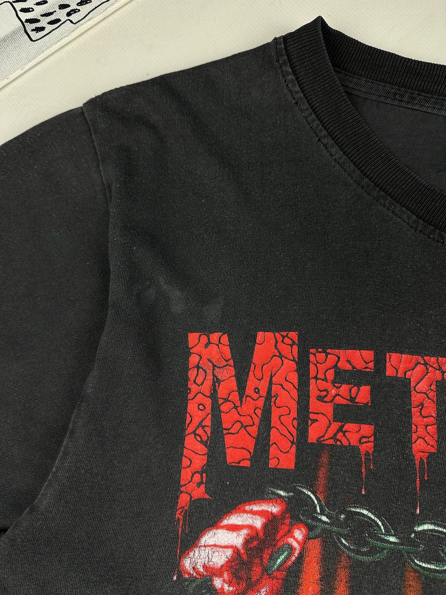 Band Tees Vintage Metallica T-Shirt sexy girl women nude devil Size US L / EU 52-54 / 3 - 4 Thumbnail