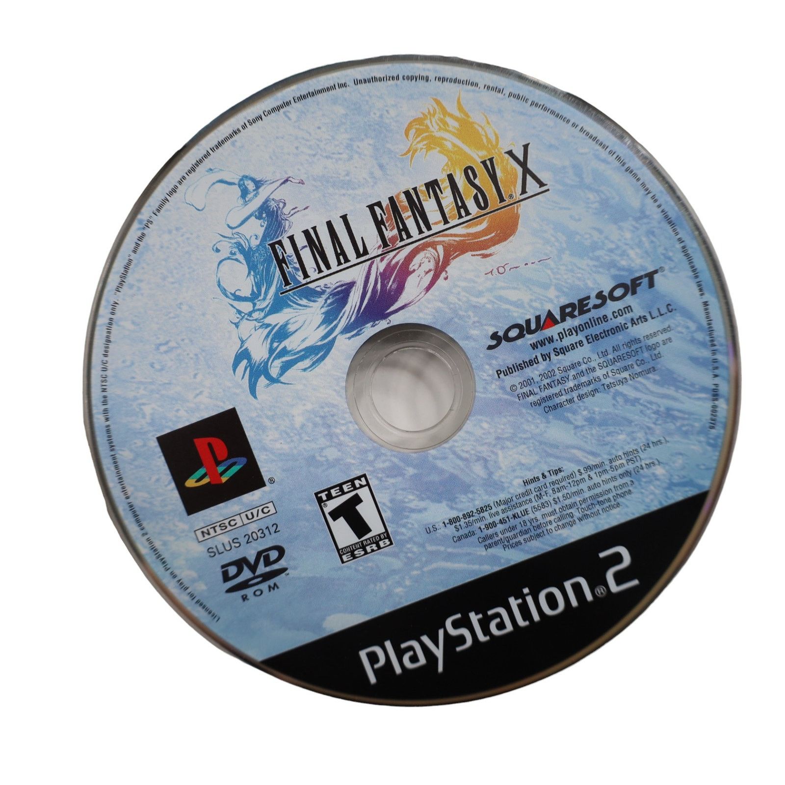Playstation × Vintage Vintage PlayStation 2 Final Fantasy X video Game Size ONE SIZE - 4 Thumbnail