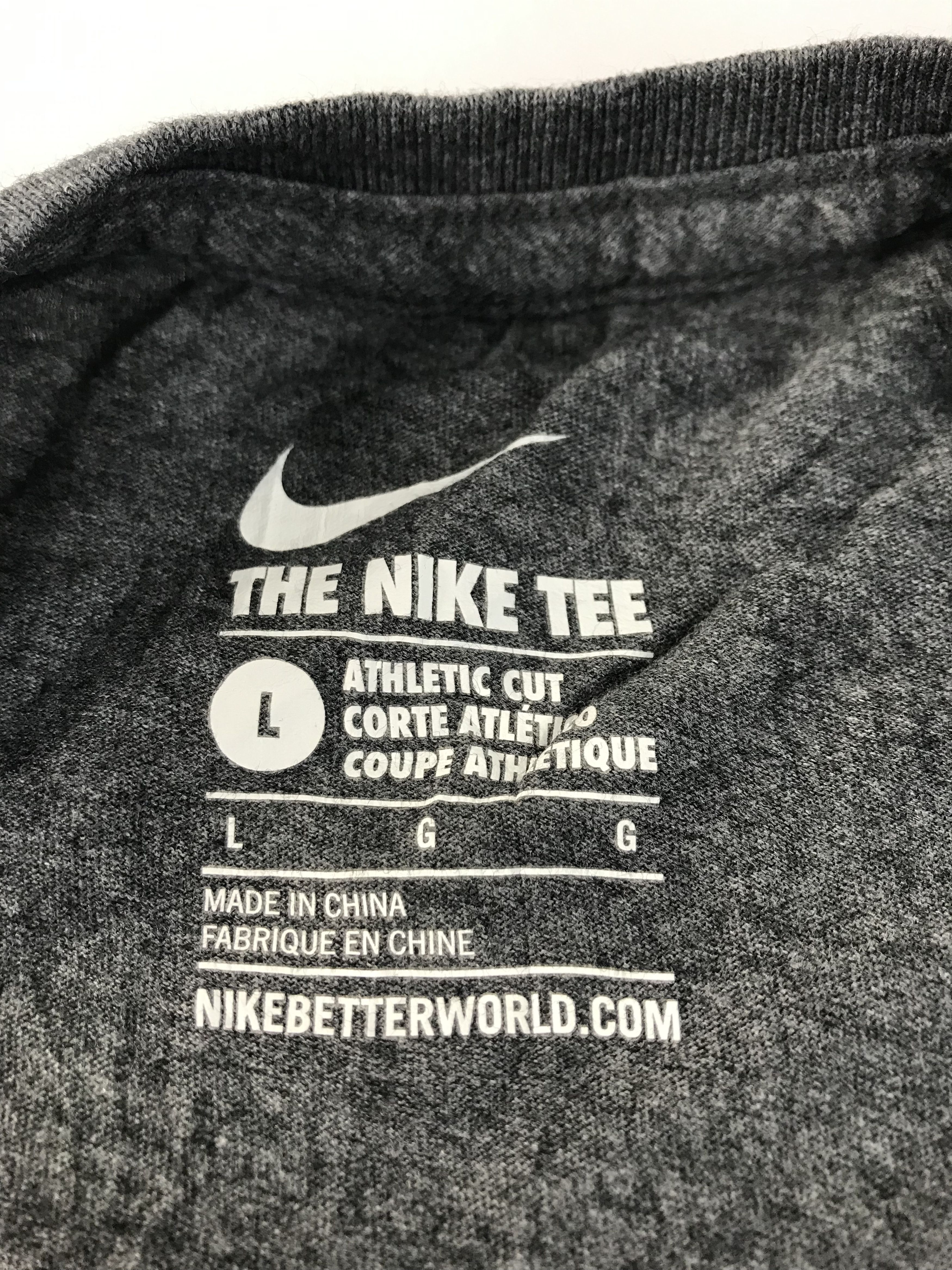 Nike Vintage Style Nike Swoosh Big Logo Printed Grey Tee T-shirt Size US S / EU 44-46 / 1 - 3 Thumbnail