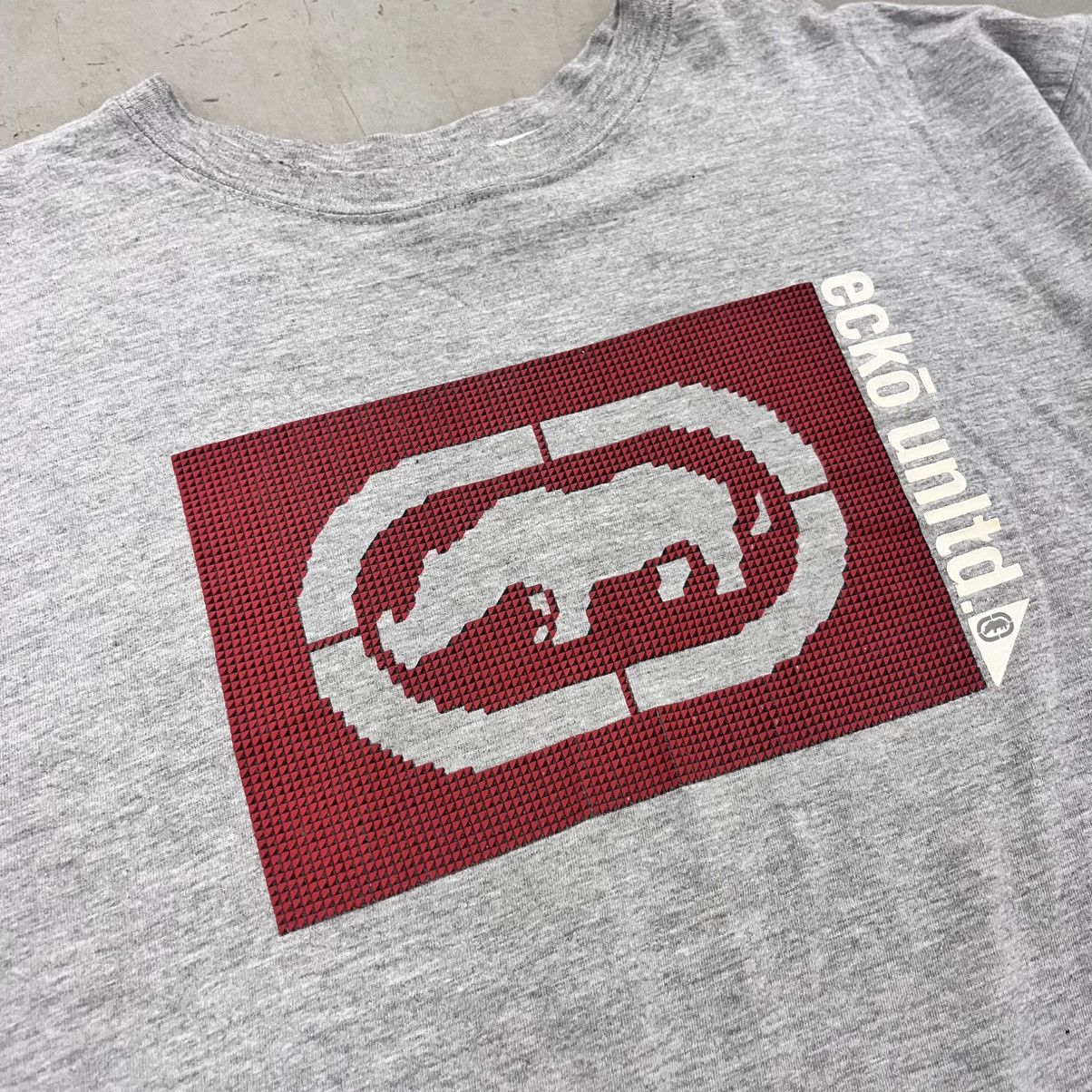 Ecko Unltd. × Vintage Vintage Ecko Unltd stud print bit logo rare iconic baggy 3xl Size US XXL / EU 58 / 5 - 2 Thumbnail