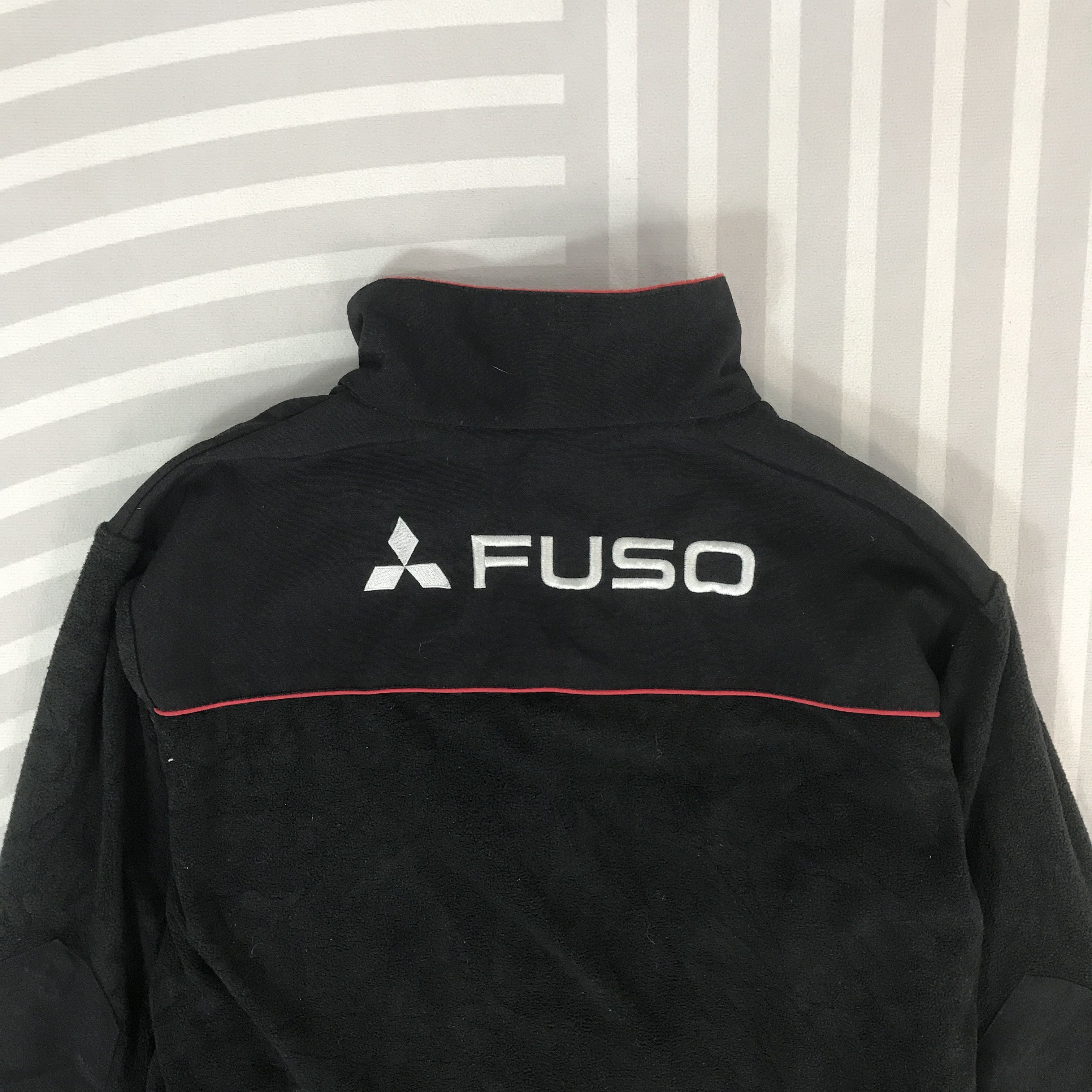 Japanese Brand Vintage Fuso Racing track Fleece Jacket K50B24 Size US M / EU 48-50 / 2 - 4 Thumbnail
