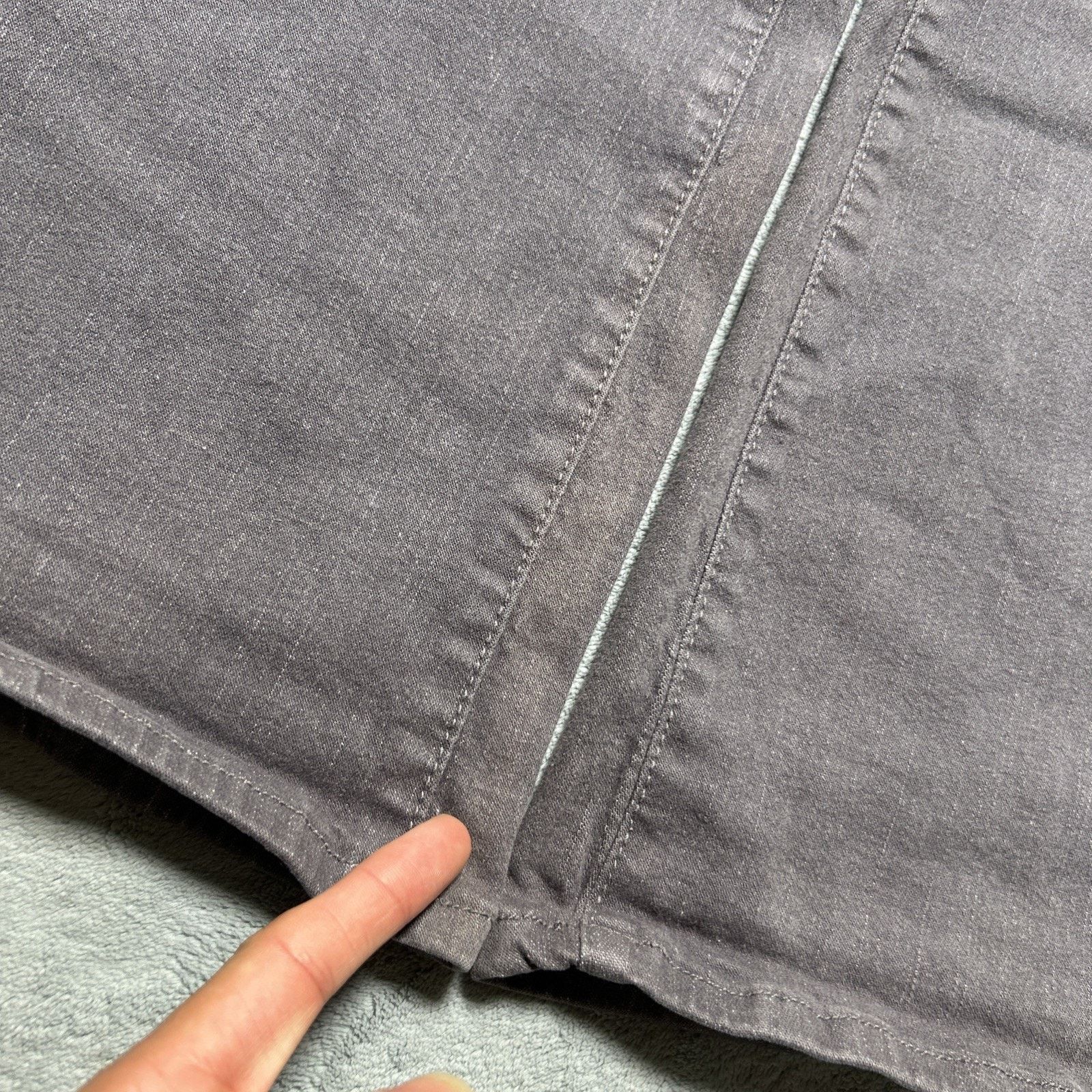 NYDJ Beyond Baggy Dojo Jeans Women 8 29x32 Flare Wide NYDJ USA Size 30" / US 8 / IT 44 - 7 Thumbnail