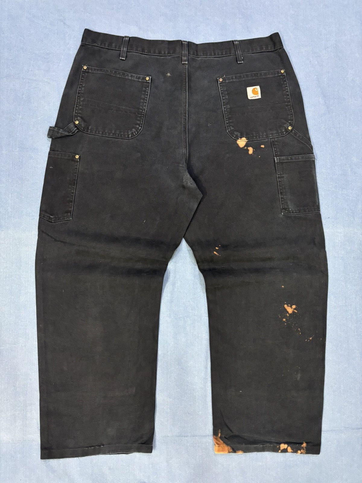 Carhartt Rare 90s Carhartt BO1 BLK Double knee denim Size US 40 / EU 56 - 2 Thumbnail