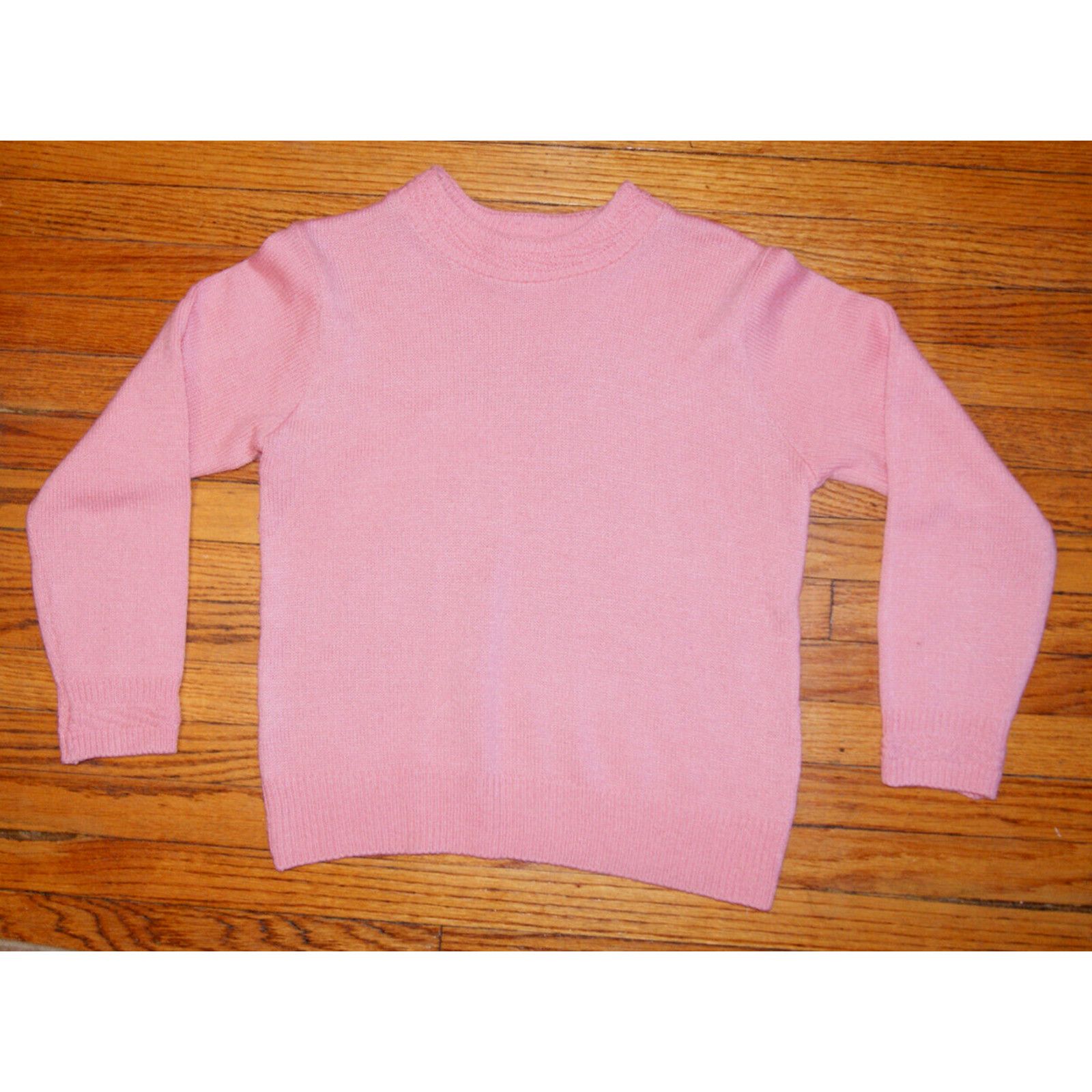 Haband Pullover Sweater VTG Haband Women's Small Pink Knit Crew Size S / US 4 / IT 40 - 1 Thumbnail