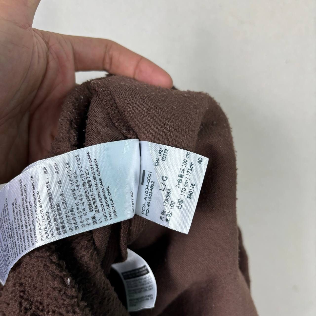 Levi's Levi’s Relaxed Fit Sherpa Hoodie Brown Pink Logo Size L Size US L / EU 52-54 / 3 - 6 Thumbnail
