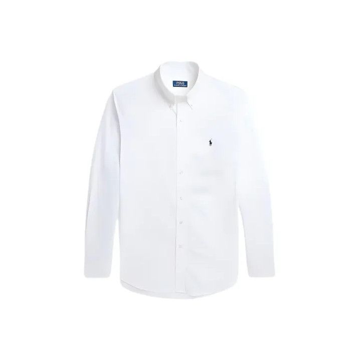 Polo Ralph Lauren Polo Ralph Lauren Logo Stand-Collar Long-Sleeve Shirt Size US S / EU 44-46 / 1 - 1 Thumbnail