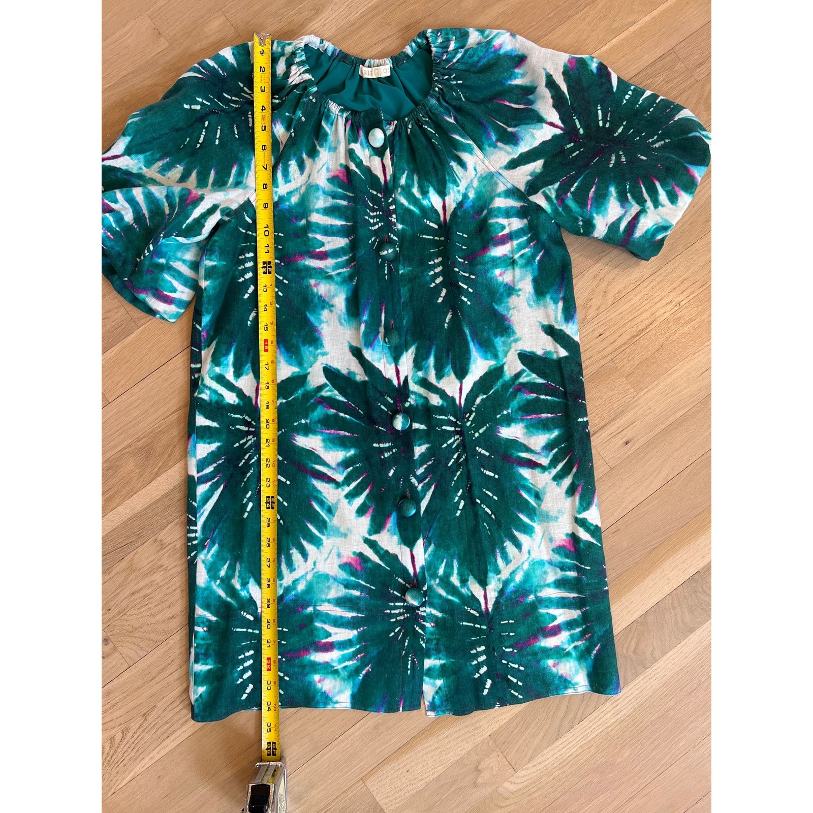 Marie Oliver Marie Oliver Huxley Dress in Monstera Print (Sz S) Size S / US 4 / IT 40 - 5 Thumbnail