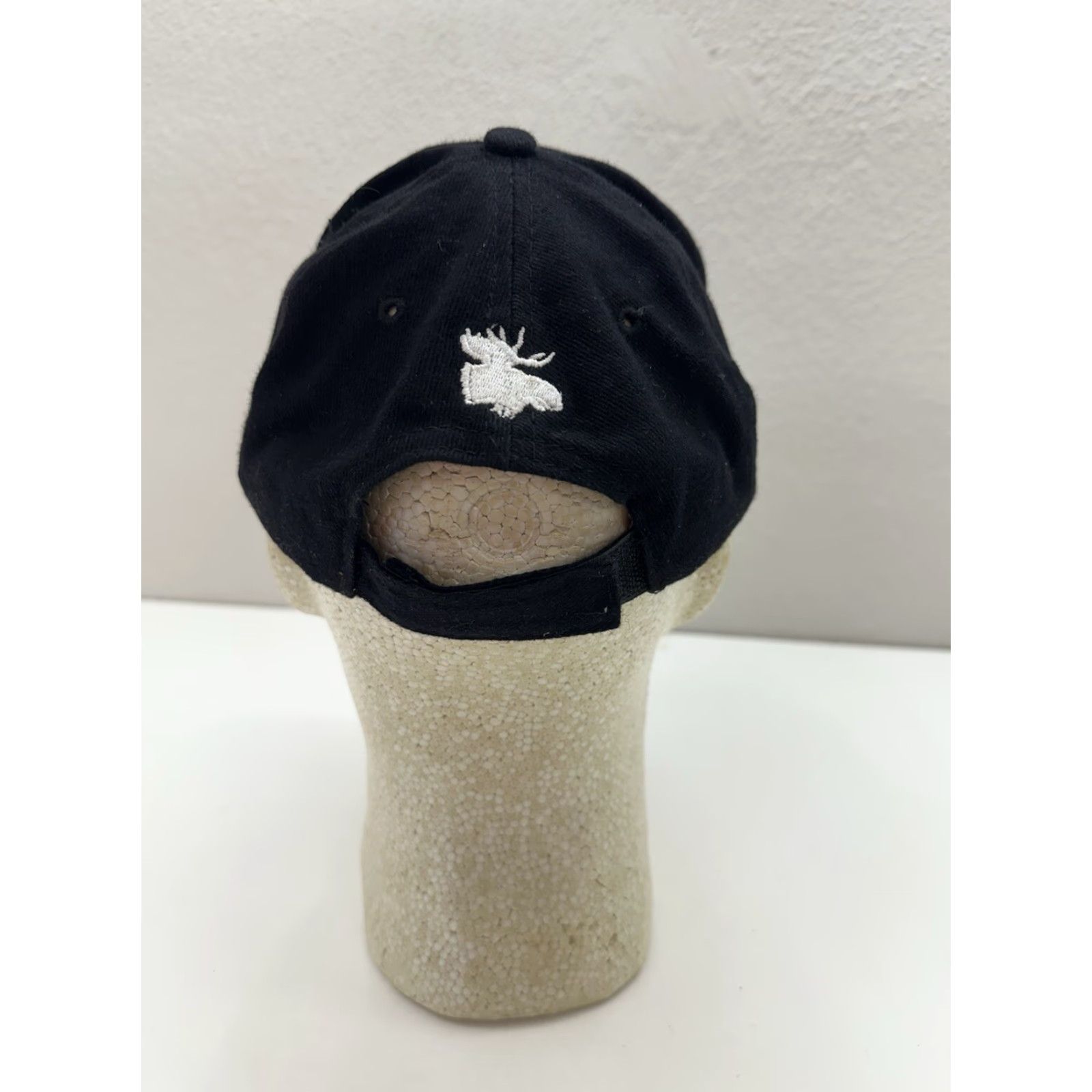 Logo 7 Unbranded Moosehead Lager Baseball Hat Embroidered M 1867 Logo Black Cap | Baseball Cap | Men | One Size | Black | 90s Outdoor Size ONE SIZE - 5 Thumbnail