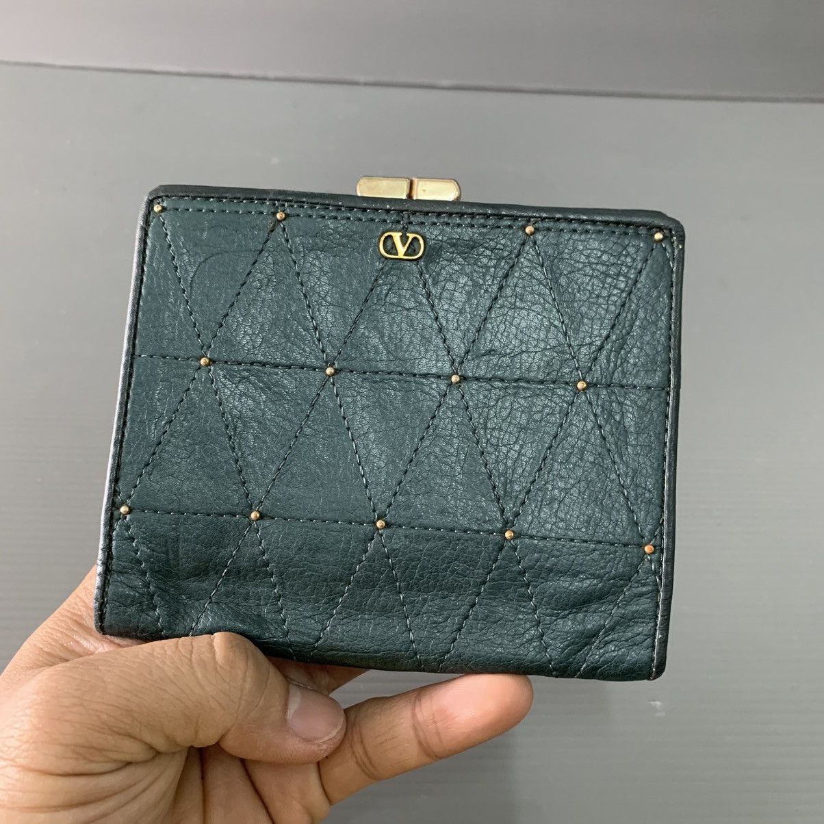 Valentino Valentino Garavani Leather Wallet Size ONE SIZE - 2 Thumbnail