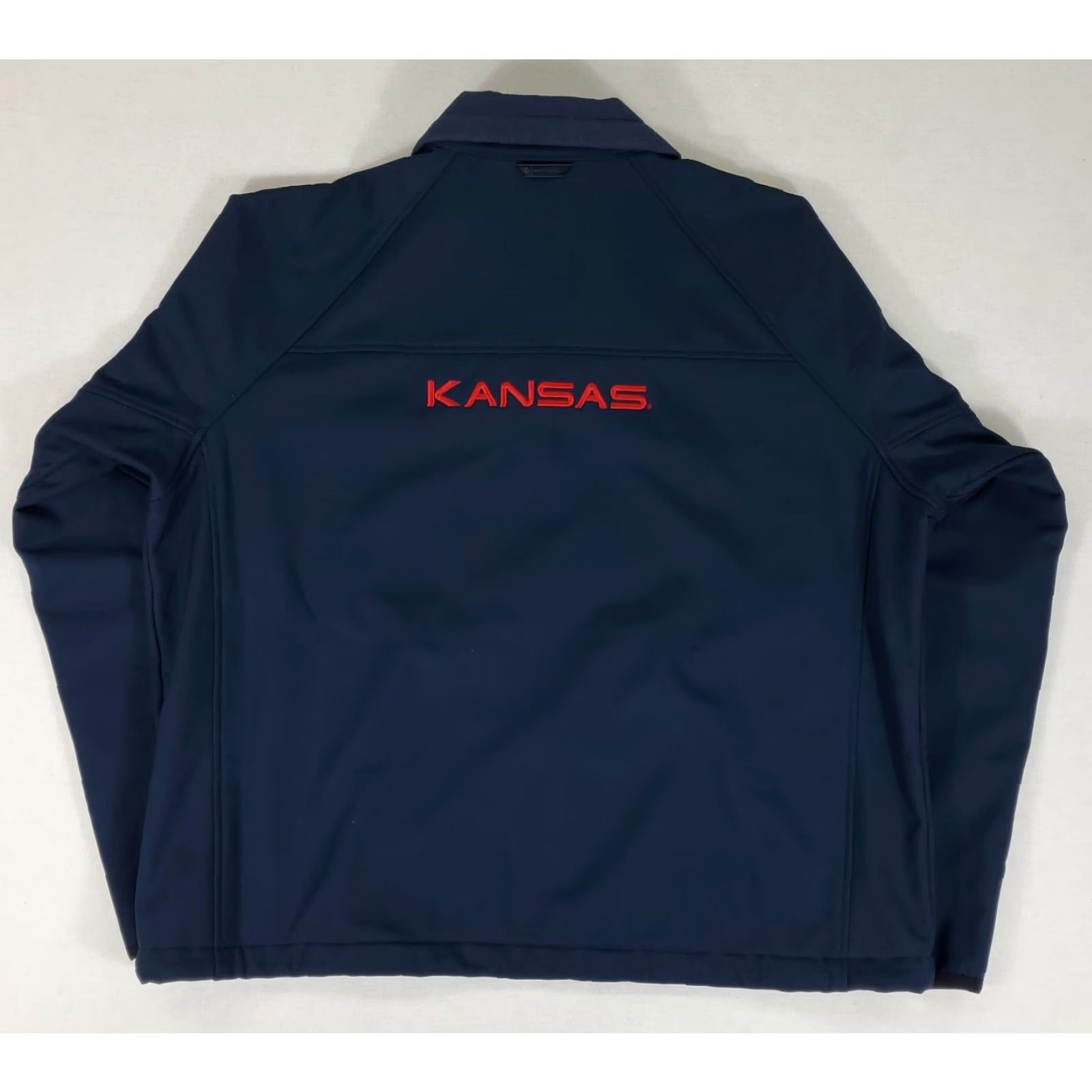 Vintage Columbia Jacket Embroidered Blue University of Kansas Jayhawks Mens XL Size US XL / EU 56 / 4 - 4 Thumbnail