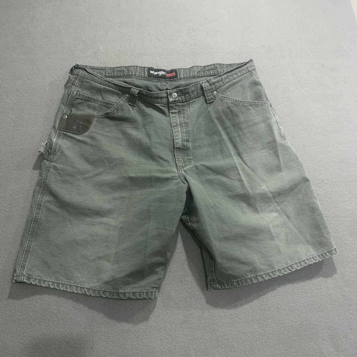 Wrangler Wrangler Riggs Carpenter Shorts Ripstop Canvas 40 Olive/Grey Size US 40 / EU 56 - 1 Thumbnail