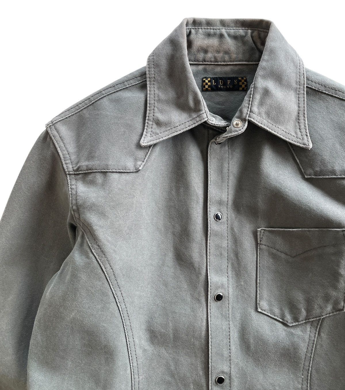 Vintage LDFS Tokyo Canvas Western Jacket Size US L / EU 52-54 / 3 - 6 Thumbnail