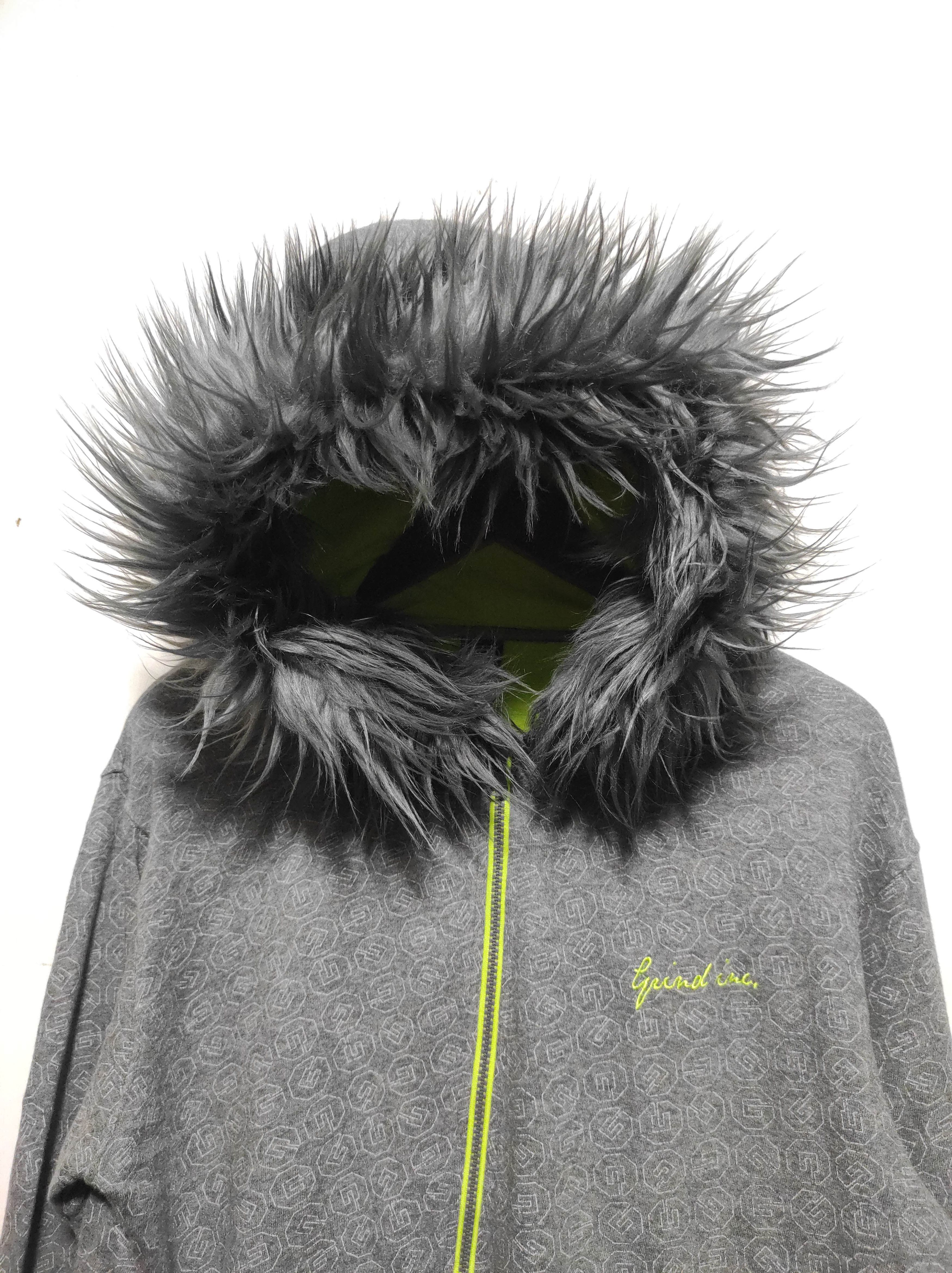 Hysteric Glamour GRIND Fullprint Zip Fur Hoodie LGB IfSixWasNine style Size US L / EU 52-54 / 3 - 2 Thumbnail