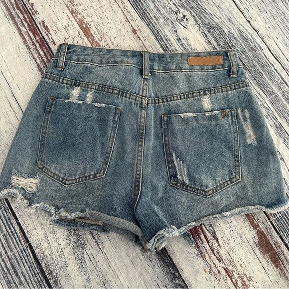 Other TOBI Denim Cut-Off Jean Shorts Size 28" / US 6 / IT 42 - 3 Thumbnail