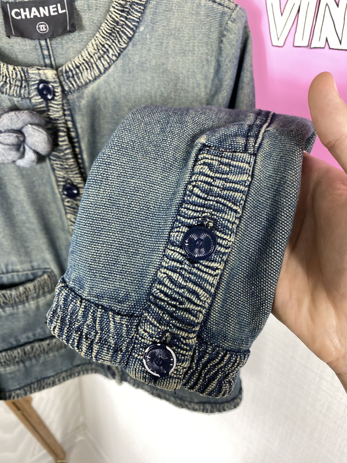 Chanel × Vintage Rare 2001 Chanel Suit Size S / US 4 / IT 40 - 10 Thumbnail