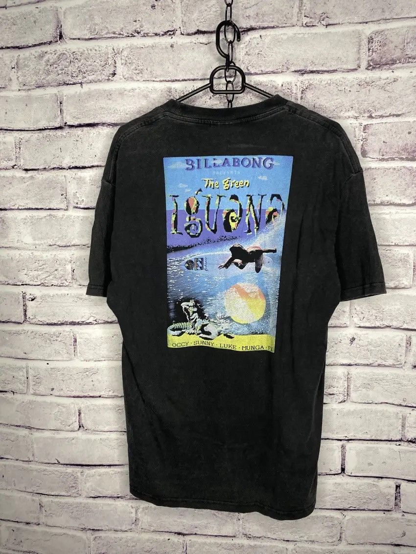Billabong Men’s FADED Vintage 90s Billabong Surf Tshirt Size US M / EU 48-50 / 2 - 1 Thumbnail