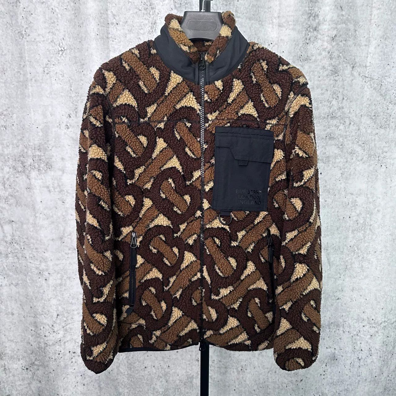 Burberry Burberry Teddy Fleece Zip Jacket Size US M / EU 48-50 / 2 - 1 Thumbnail