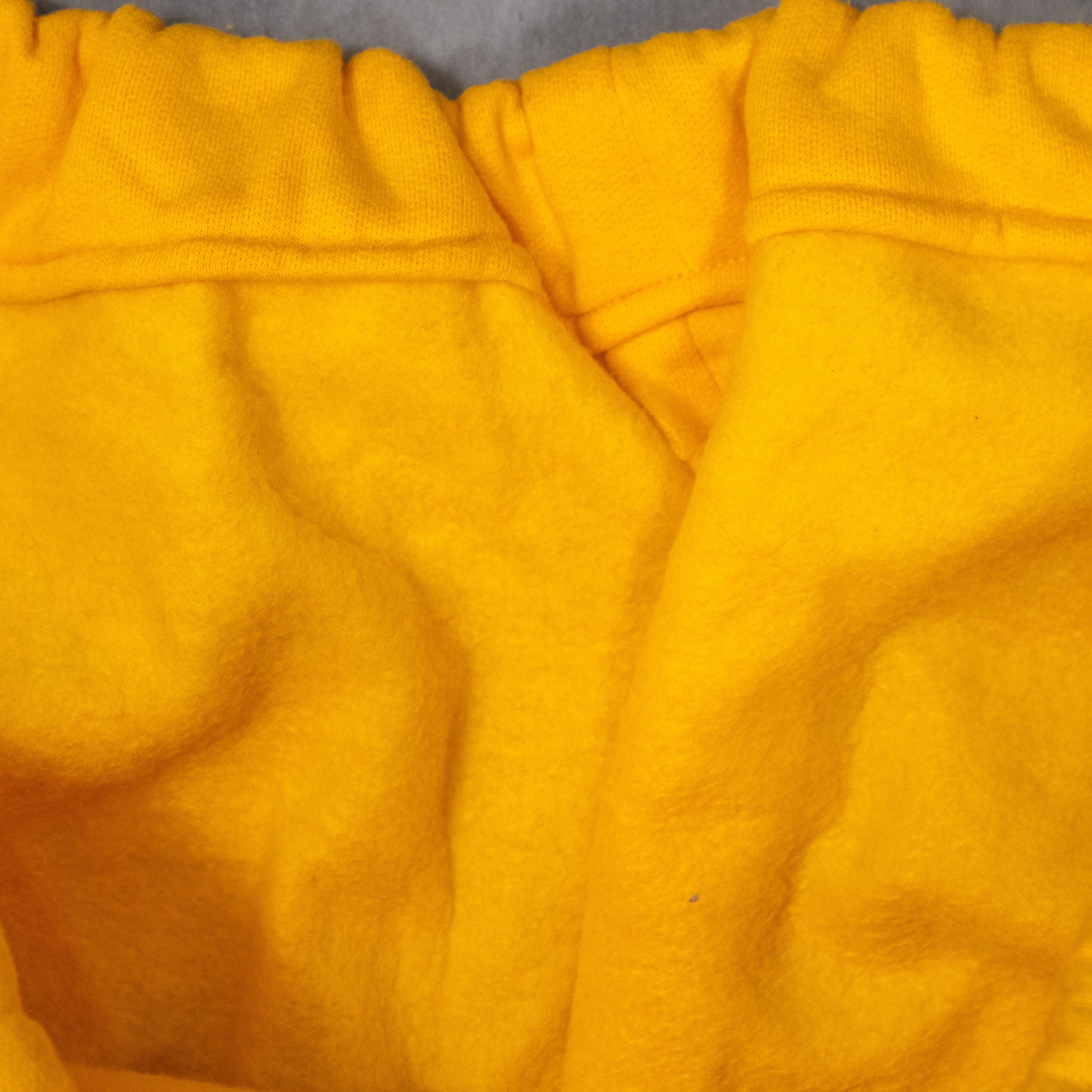 Handmade Y2K 00's Baggy Relax Fit Wide Yellow Sweatpant's Size US 44 / EU 60 - 9 Thumbnail
