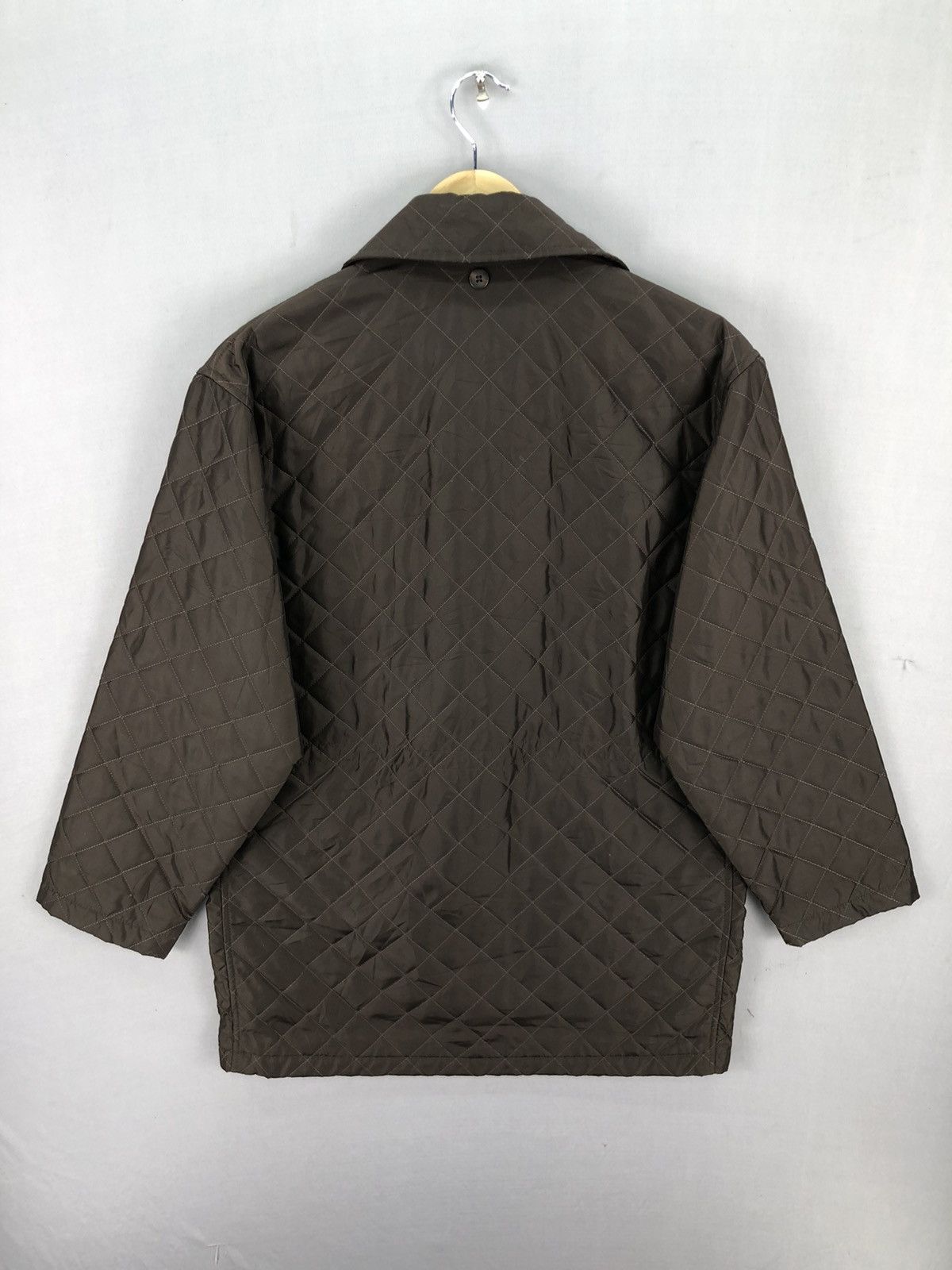 Salvatore Ferragamo Salvatore Ferragamo Quilted Jacket Golden Button Size US M / EU 48-50 / 2 - 8 Thumbnail